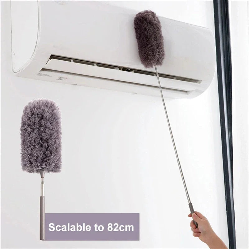 Microfiber Duster Brush Extendable Hand Dust Removal Cleaner Anti Dusting