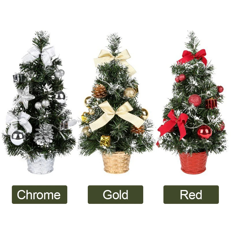 Christmas Tree Home Bedroom Party Decorations  Artificial Christmas Tree Children DIY Handicraft 2025 New Year Gift