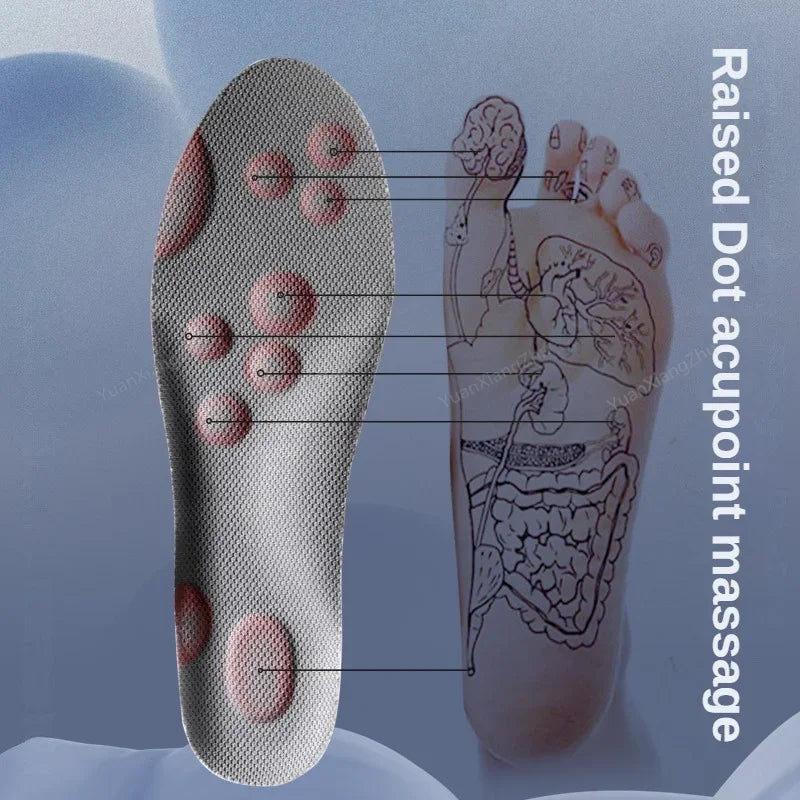 2/4/6Pcs Sport Shoes Insoles Soft Plantar Fasciitis Insole for Feet Arch Support Orthopedic Foot Pads