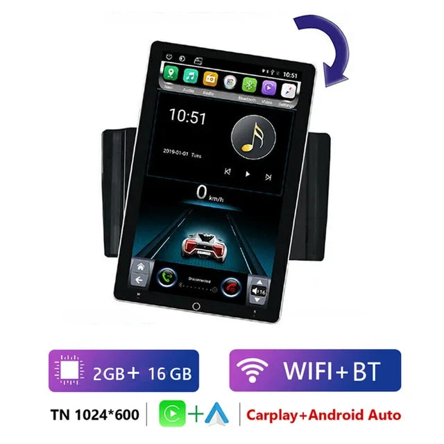 10'' 2 Din Android13 auto Car Radio Multimedia Video Universal Stereo Carplay gps For Volkswagen Nissan Hyundai Kia toyota