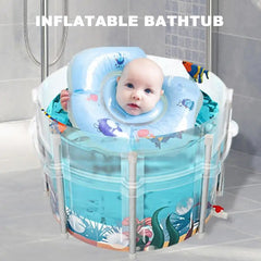 Portable Bathtub Inflatable Adults Children Bath Tub Folding Winner Bathroom Shower Supplies To Keep Warm