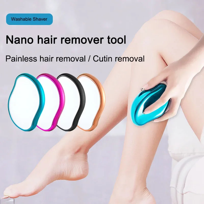 Painless Glass Safe Reusable Depilation Gum Tool Hair Removal Eraser Stone Epilator for Women