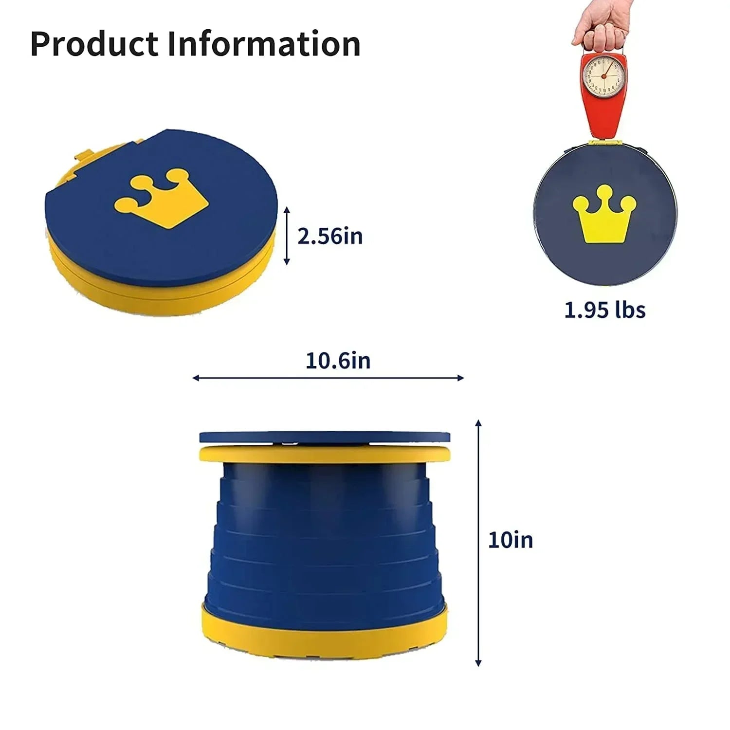 Portable Fold Potty Seat with Storage Bag