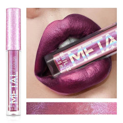 Matte Liquid Lipstick Waterproof Long Lasting 24 Hours Non-Stick Cup Shimmer Glitter Lip Gloss