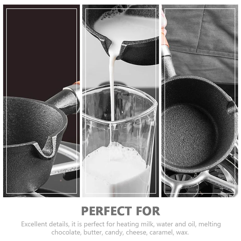 Mini Hot Oil Pan Home Kitchen Butter Melting Cooking Iron Heating Pot Coffee Machine