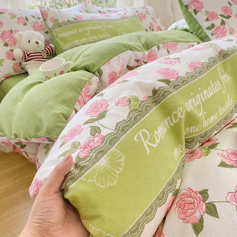 Romantic Floral Duvet Cover Set