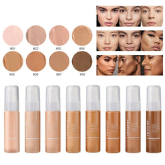 Face Liquid Foundation Full Coverage Makeup Base Cream Cosmetics for Women