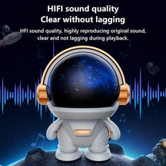 New wireless Bluetooth astronaut astronaut speaker TWS couplet cute desktop space robot subwoofer Bluetooth speaker