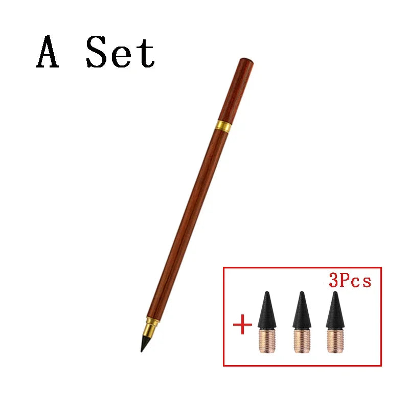 Pencil Set Unlimited HB Writing Replaceable Tip Students Drawing Art Sketch Pencil