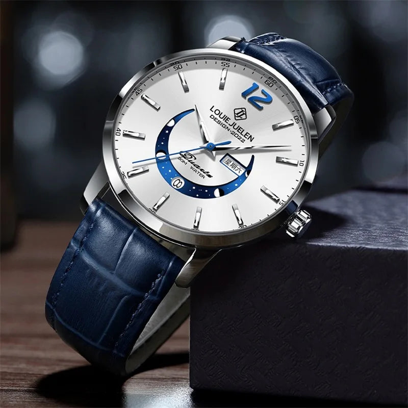 Men's Watches Top Brand Luxury Men Wrist Watch Leather Quartz Watch