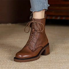 Winter Genuine Leather Women Boots