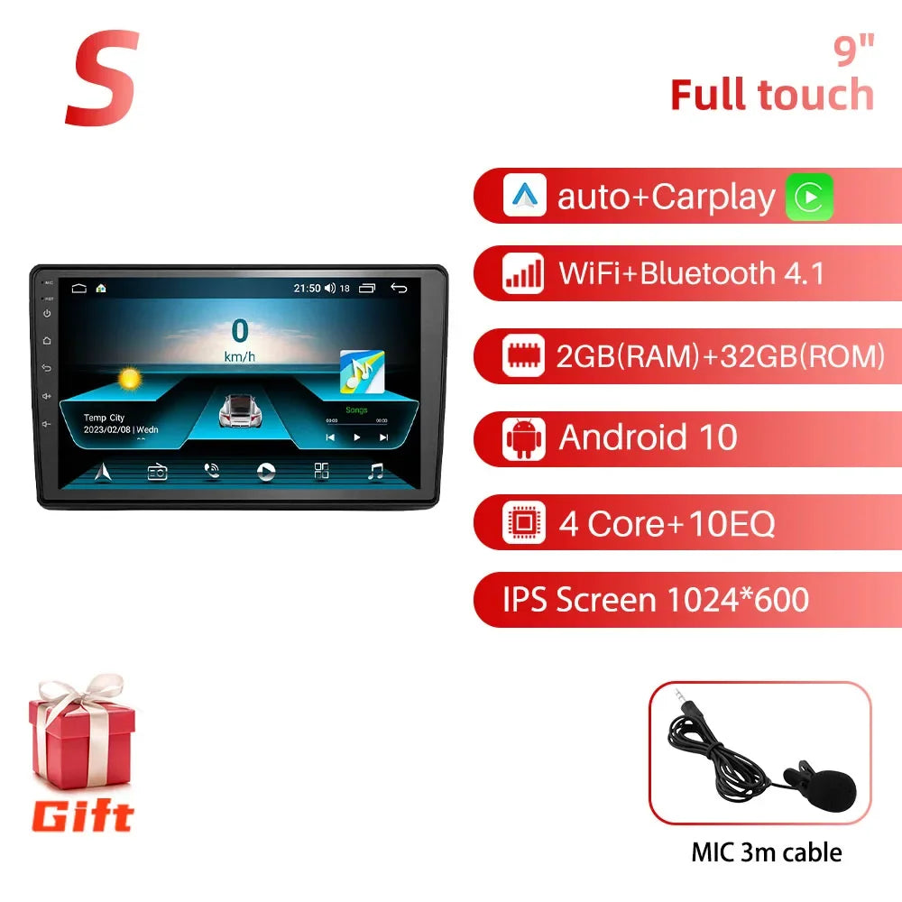 2 Din Android Car Radio Auto Car Radio Video for Peugeot Expert 2007 - 2016 GPS Multimedia Video Player Head Unit Radio Stereo