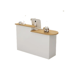 Design Light Reception Desks Stylish Display Bar Checkout Office Reception Desks Front Desk Mostrador Commercial Furniture