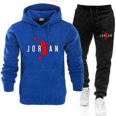 Winter Men's Tracksuit Hoodie Pants 2Pcs Sets Suit Leisure Sweatshirts Sweatpants Fashion Trends Brand Clothing