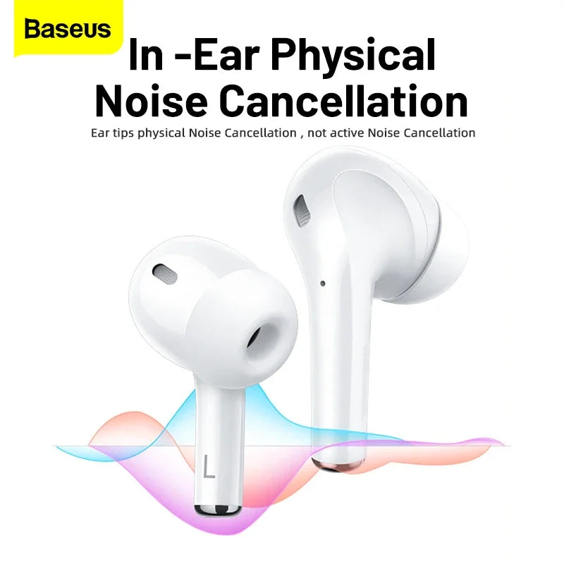 Baseus W3 Headphones True Wireless Bluetooth 5.0 Earphone