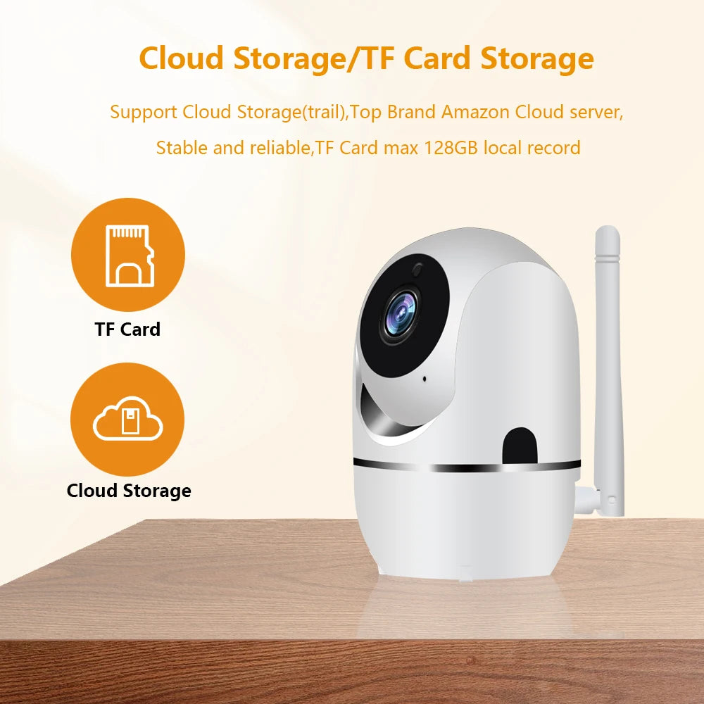 Home Security 720P Baby Monitor Wifi  With Camera Night Vision Two Way Audio Video Nanny Baby Phone Camera Wireless