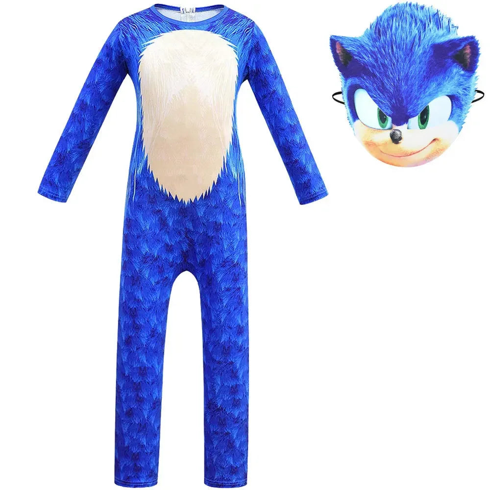 Anime The Sonic Kid Series cosplay characters Children costumes