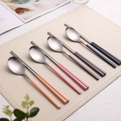 Spoons Chopsticks Tableware Set Spoon Chopsticks Dinnerware Set Kitchenware Dinner Set