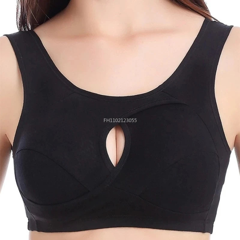 Bra for Women Seamless Push Up Shockproof Sport Support Fitness Vest Underwear