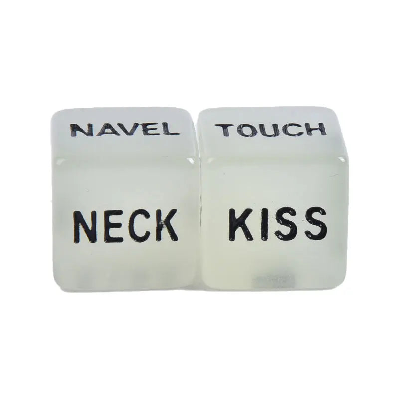 Glow In Dark Love Dice Toys Adult Couple Lovers Games Valentines Day Gift