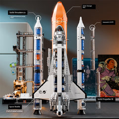 Space Shuttle Children's Toy Ornaments Rocket Model