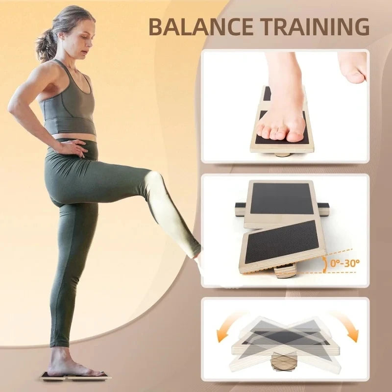 Ankle Balance Board Foot Strengthener Trainer for Pilates Balance Training Sprained Ankle Stability Exercises Plantar Fasciitis