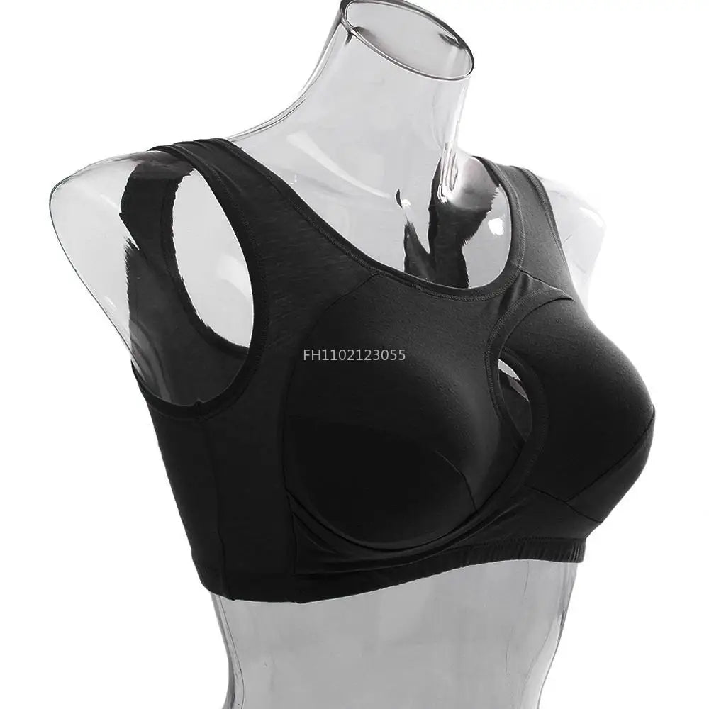 Bra for Women Seamless Push Up Shockproof Sport Support Fitness Vest Underwear