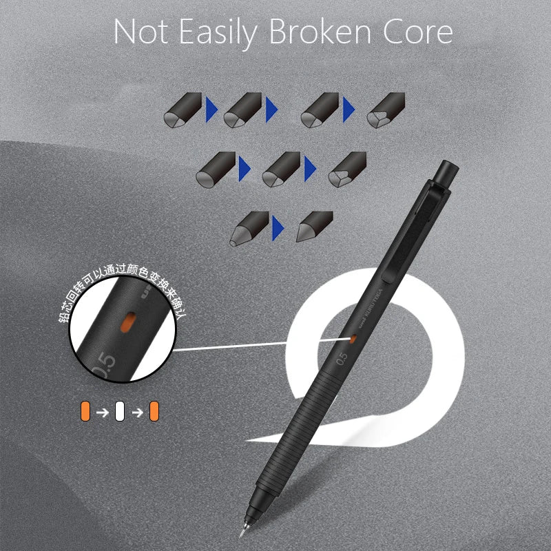 Pencil M5-KH 0.5mm Lead More Stable Black Technology Rotation High End Lapices For School Office