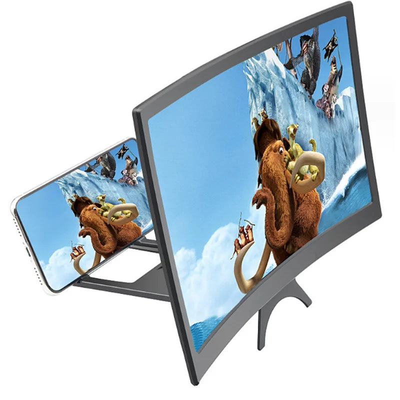 Mobile Phone Screen Magnifier Ultra-clear Curved Screen Mobile Phone Screen Amplifier