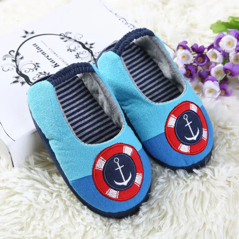 Fashion Spring Autumn Animal Kids Living House Shoes Children Boys Girls