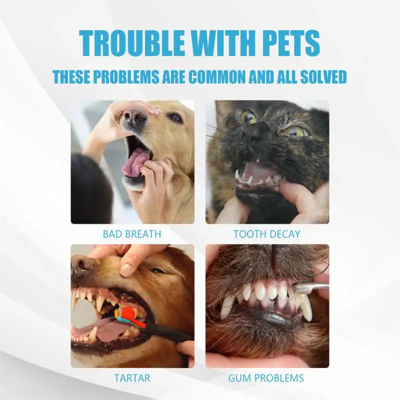 Pet Toothpaste Cat Dog Fresh Breath Toothpaste