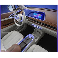 Car Interior Center console Transparent Anti-scratch Repair TPU Protective film