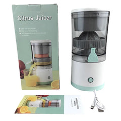 Electric Fruit Juicer Portable Single Auger Juicer Orange Lemon Fruit Blender Mini Household Squeezer Mixer Citrus For Travel