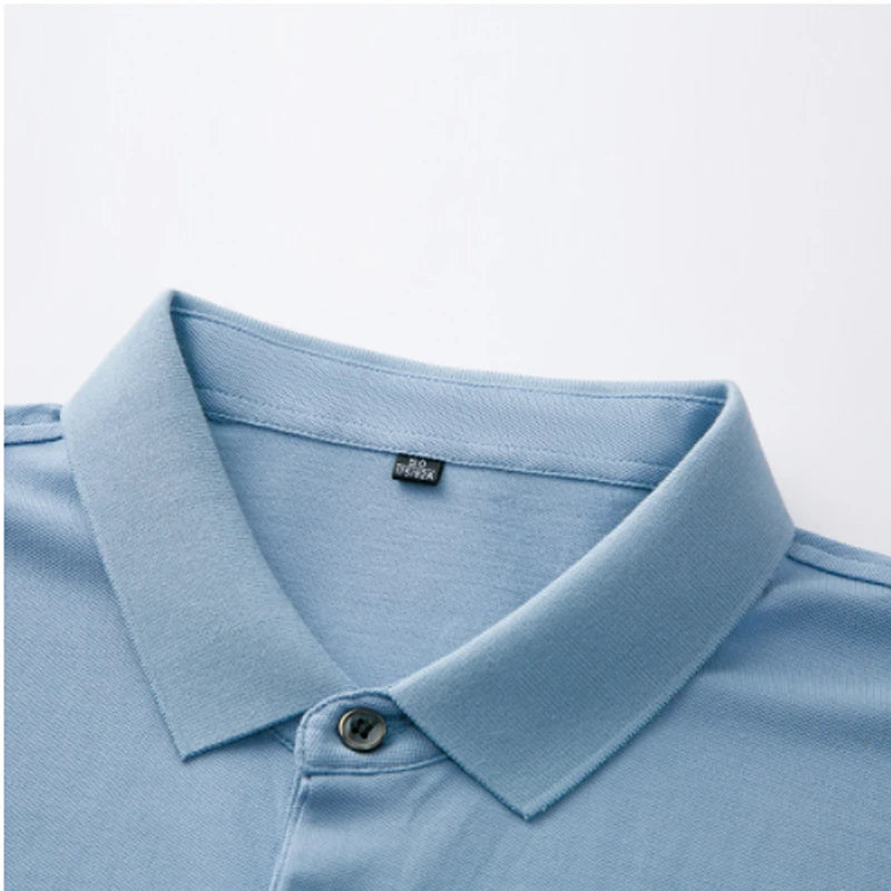 Summer New Men Polo Shirt High Quality brand cotton Short Sleeve men's polo shirt