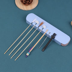 2/7/8/10Pcs Feather Ear Pick Wax Remover Curette Ear Dig Tool Spoon Cleaner Stick Ear Dig Tools Ear Care