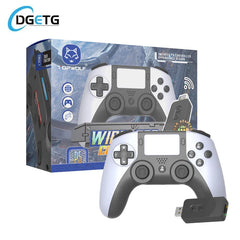 For PS5 Controller Precise Control Wifi Gamepad for PlayStation 5 PC Gamepad Vibration Seamless Connection with 2.4G Adapter