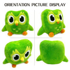 Lovely Green Duolingo Owl Plush Toy