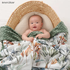 Baby Blanket Stripped Swaddle Wrap Bedding Covers