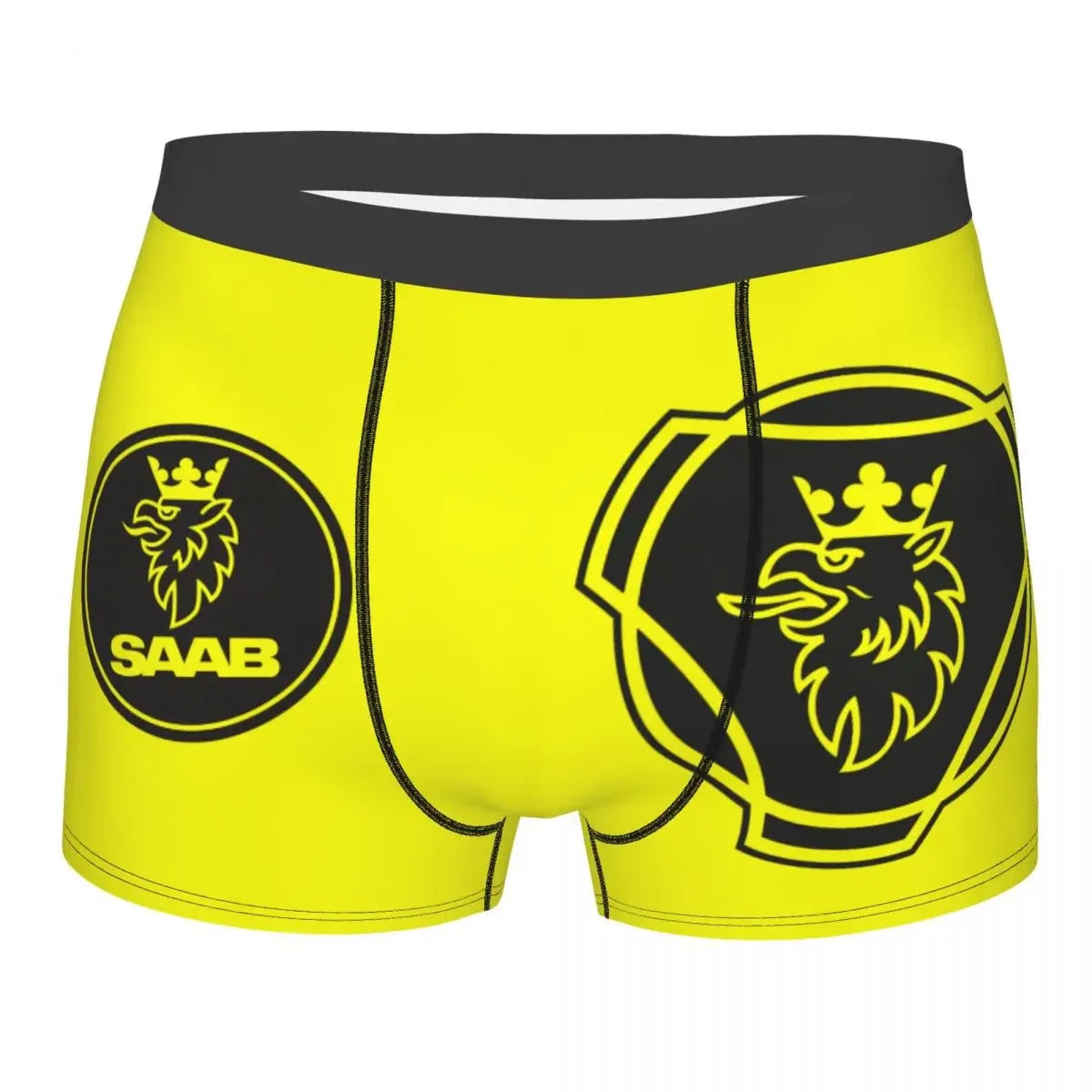 Custom Swedish Saabs Scanias Boxer Shorts For Homme 3D Printed Automobile Trucks Underwear Panties Briefs Soft Underpants