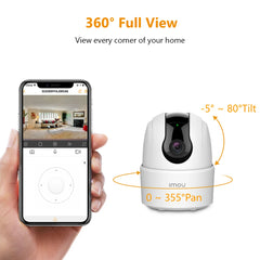 Home Wifi 360 Camera Human Detection Night Vision Baby Security Camera