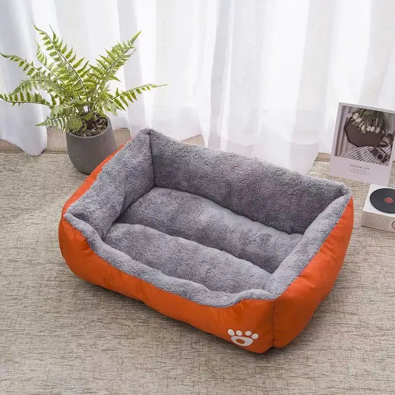 Large Pet Cat and Dog Bed Warm Comfortable Dog House Cat Bed