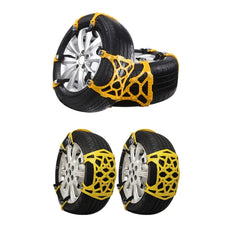 6 Pack Winter Tire Security Chains Snow Chains Wheel Tyre Thickened Anti Skid Emergency Snow Chain