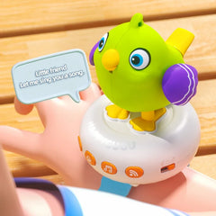 Bird Sound Controlled Induction Children's Watch Educational Toy