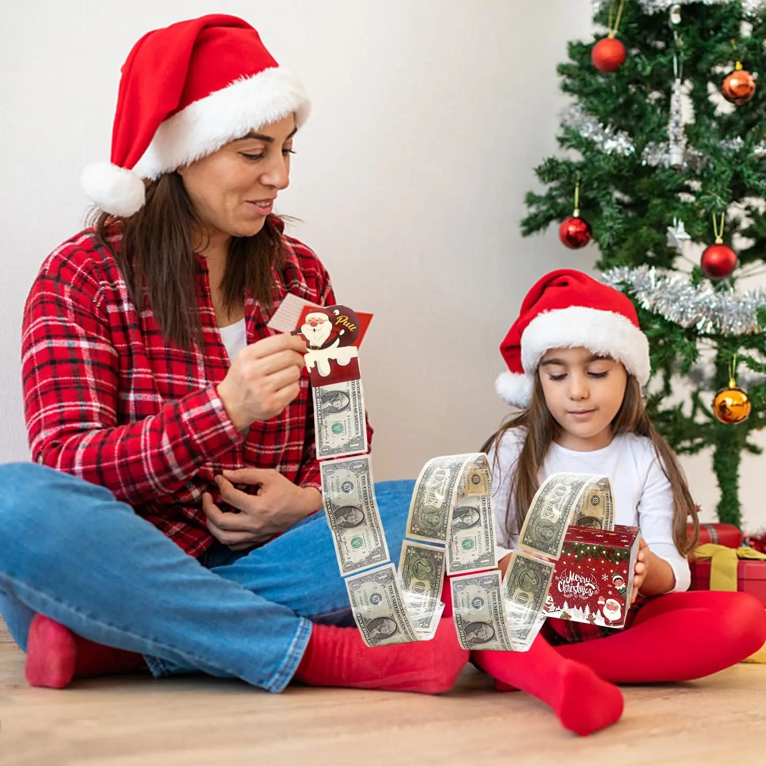 Christmas Money Boxes Cash Gift Pulls Cash Money Gift Boxes Cash Gift Pull Boxes Surprise