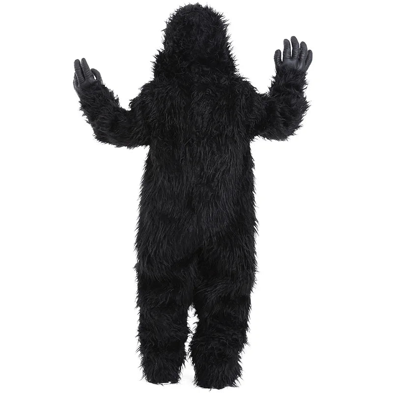 Children Halloween Animal Stuffed Chimpanzee Cosplay Costume