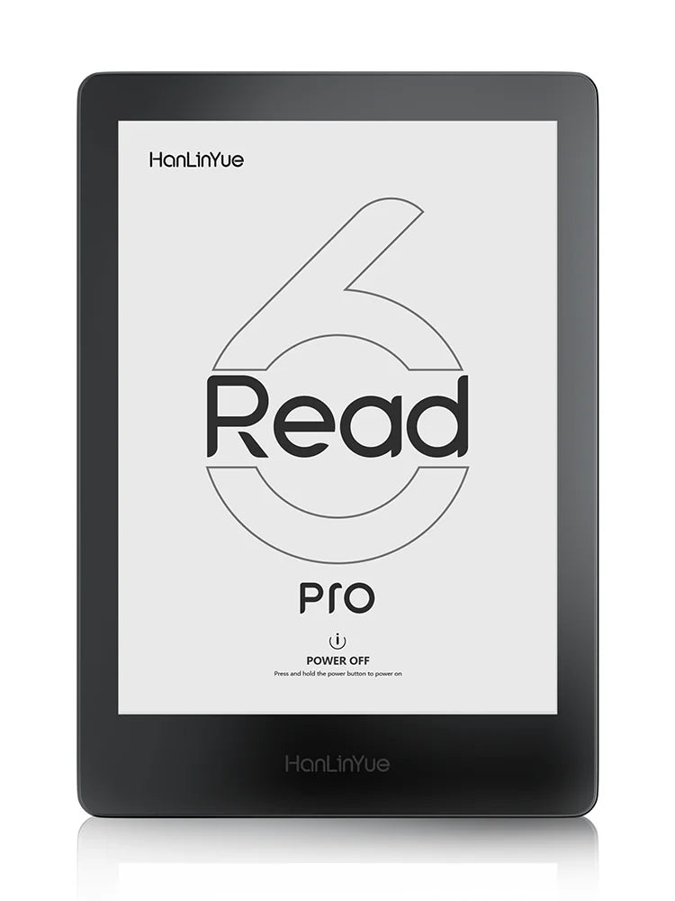 Hanlinyue Read6 Pro eBook Reader 64G Ink Screen 6-inch ePaper 300PPI Eye Protecting ePaper Book Reader