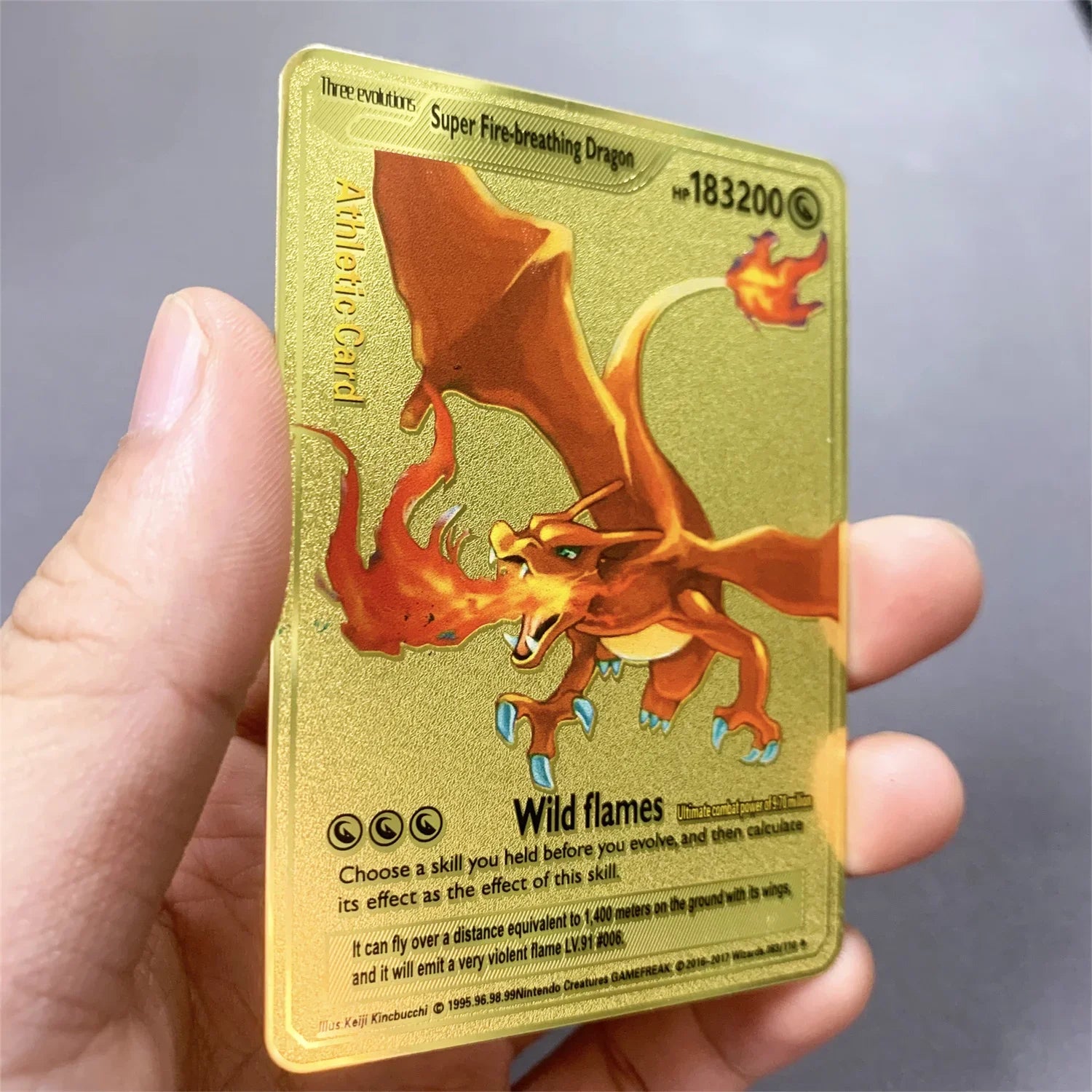 English 10000 Point Metal Card Gx Vmax Pokemon Metal Cards Pikachu Charizard Gold Limited Edition Kids Gift Game Collection Card