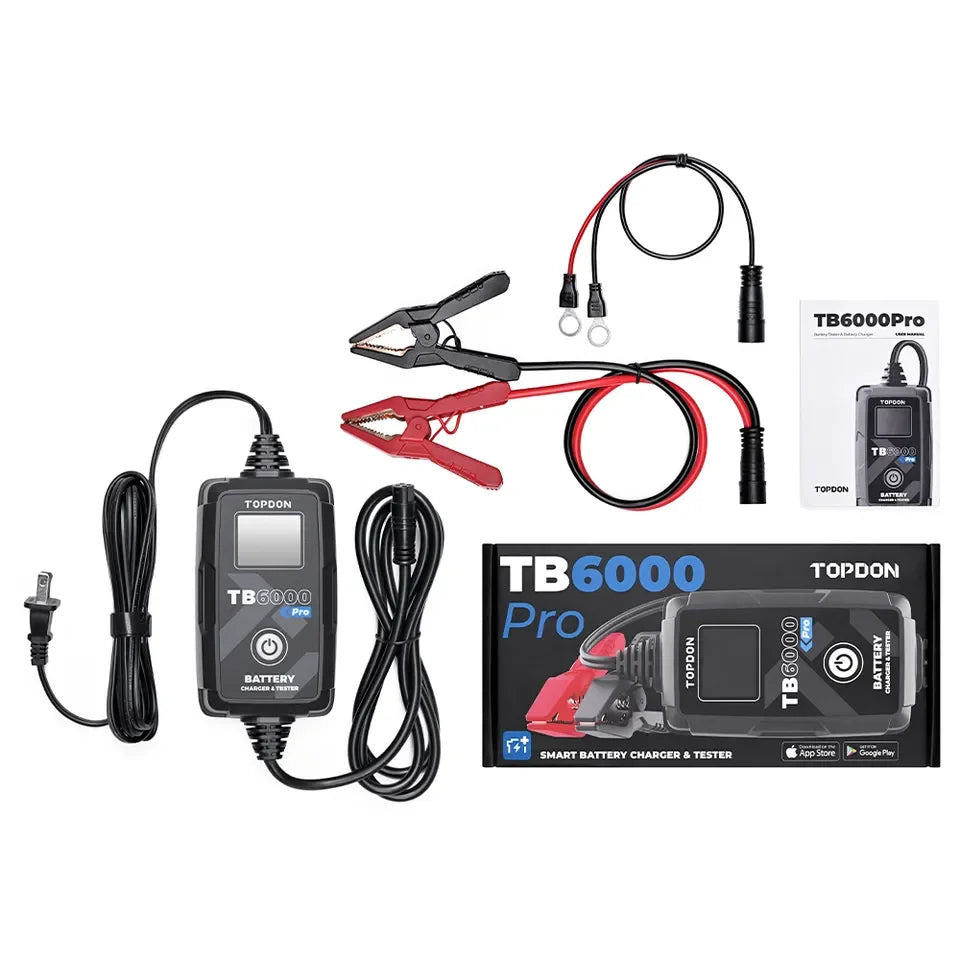 Automotive Car Battery Charger and Tester