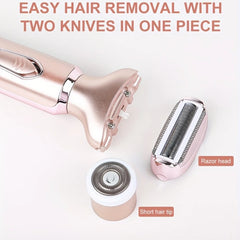 Multifunctional Women's Shaver Set - Smooth, Hair-Free Results with Ease!