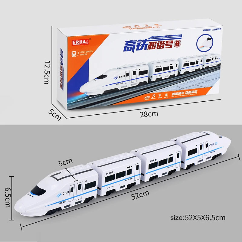 1:8 Harmony Railcar Simulation High-speed Railway Train Toys